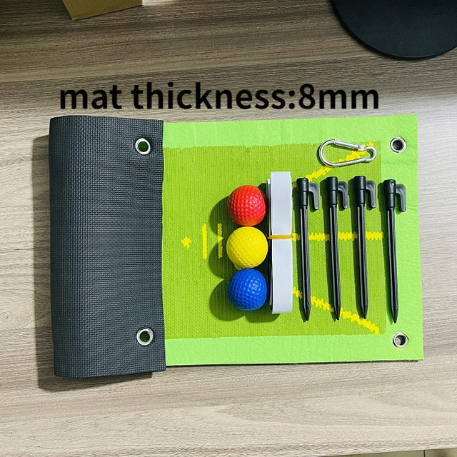 SwingCraft Precision Golf Training Mat