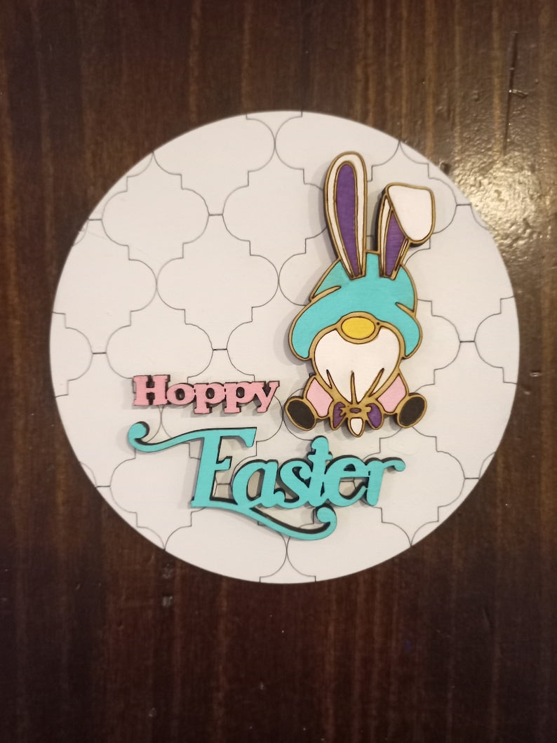 interchangeable frame Hoppy Easter