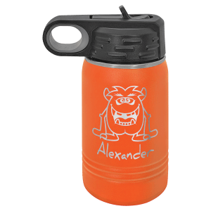 12oz Polar Camel Insulated Water Bottle